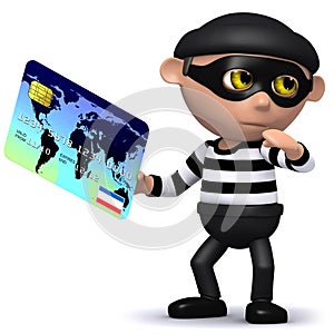 3d Credit burglar