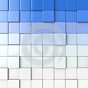 3d cube abstraction background