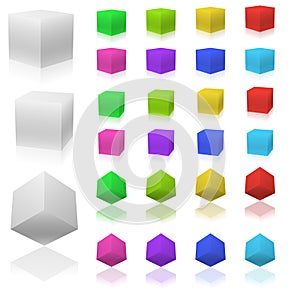 3D cubes