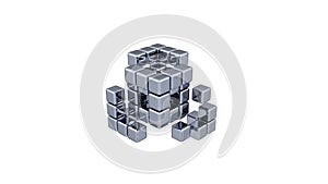 3D Cubes - Assembling Parts