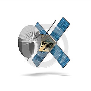 3D CubeSat with ion propulsion