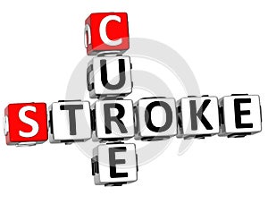3D Cure Stroke Crossword