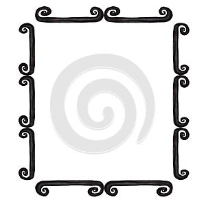 3D decorative victorian rustic hand made frame