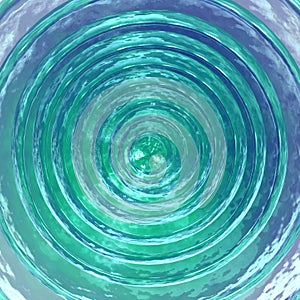 3D-Deep sparkling whirlpool