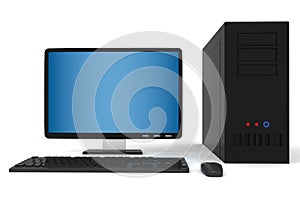 3d Desktop computer