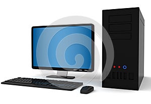 3d Desktop computer