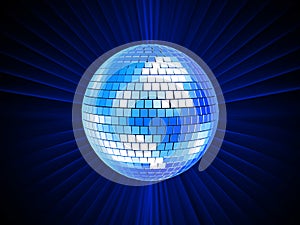 3d disco ball