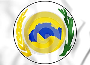 3D Emblem of Maghreb.