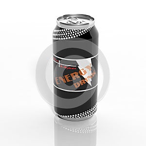 3D Energy Drink can