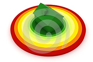 3d, Energy efficiency concept