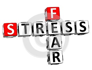 3D Fear Stress Crossword