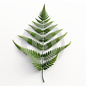 3d Fern Leaf: Powerful Symbolism And Precisionist Lines