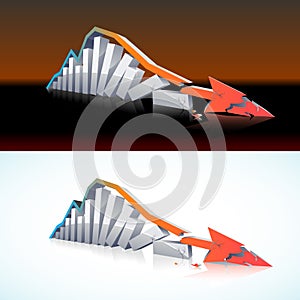 3D financial meltdown