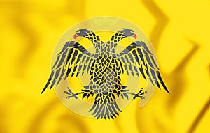 3D Flag of the Laskaris.
