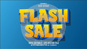 3d Flash Sale Editable Text Effect for Illustrator