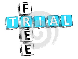 3D Free Trial Crossword