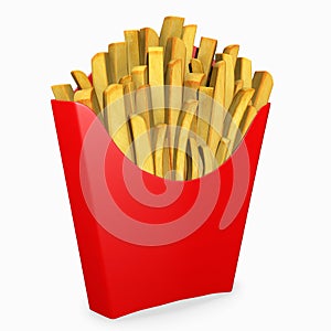 3d French Fries