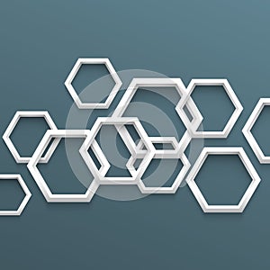 3d geometric background
