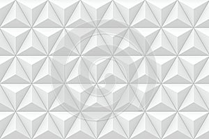 3D geometric triangular texture