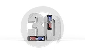 3D glasses