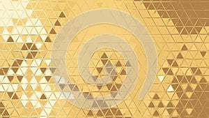 3D Gold Abstracts Backgrounds