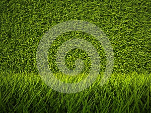 3d green grass texture, background