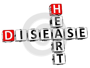 3D Heart Disease Crossword