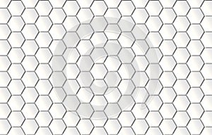 3D hexagonal netting Basic RGB