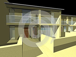 3D house