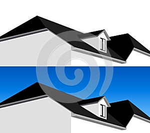 3D house illustration