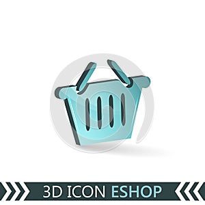 3D icon eshop.