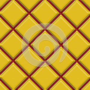 3D illustration of ceramic wall tiles