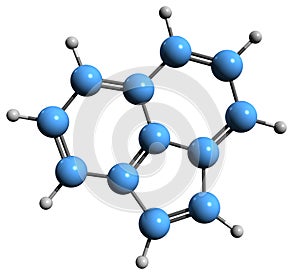 3D image of Acenaphthylene skeletal formula