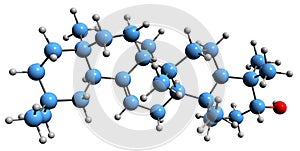 3D image of Amyrin skeletal formula
