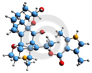 3D image of Batrachotoxin skeletal formula