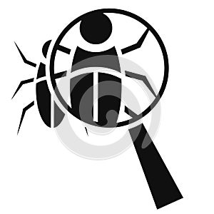 3d image of black and white optics logo on a white background