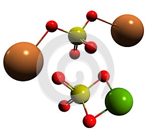 3D image of Calimagnesia skeletal formula