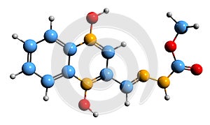 3D image of Carbadox skeletal formula