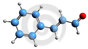 3D image of Cinnamaldehyde skeletal formula
