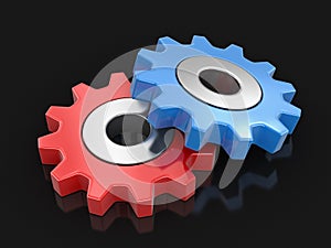 3d image of Cogwheels