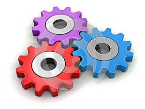 3d image of Cogwheels