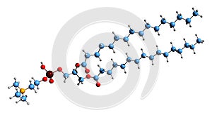 3D image of Colfosceril palmitate skeletal formula