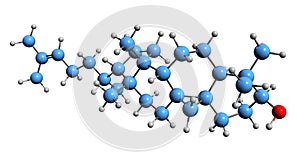 3D image of cycloartenol skeletal formula