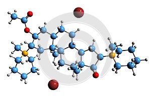 3D image of Dacuronium bromide skeletal formula