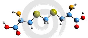 3D image of Djenkolic acid skeletal formula