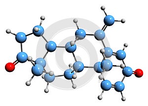 3D image of Exemestane skeletal formula