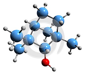 3D image of Fenchol skeletal formula