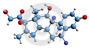 3D image of Flumetasone skeletal formula