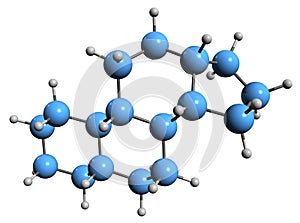 3D image of Gonane skeletal formula