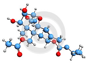 3D image of HT2 toxin skeletal formula